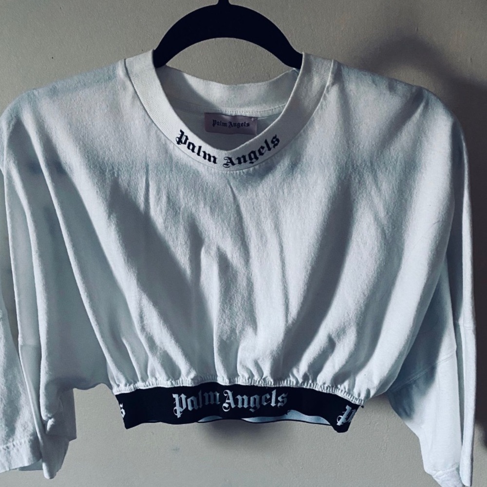 PALM ANGELS CROP TOP SZ SMALL